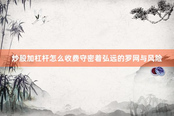 炒股加杠杆怎么收费守密着弘远的罗网与风险